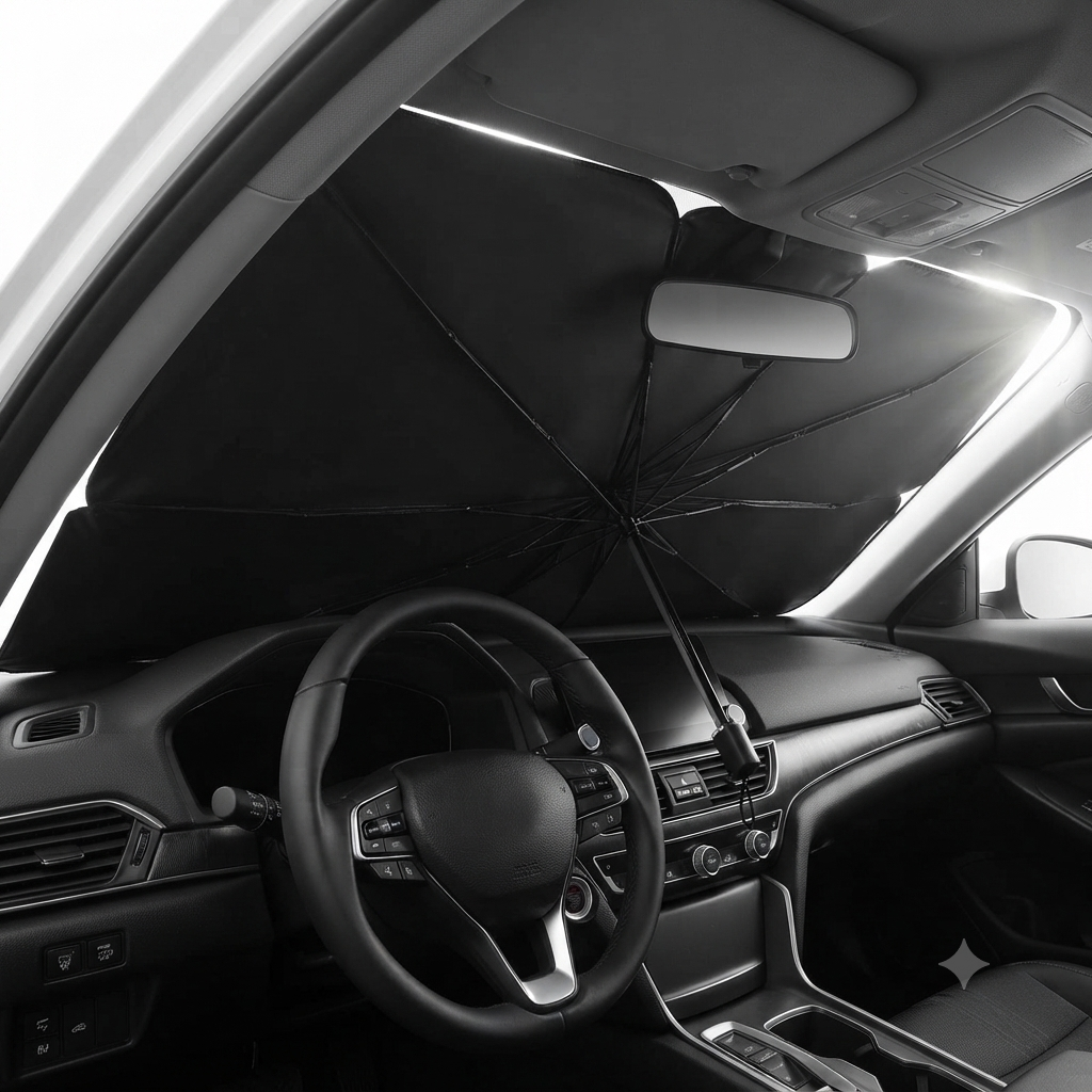 Windshield Sun Shade Foldable Umbrella