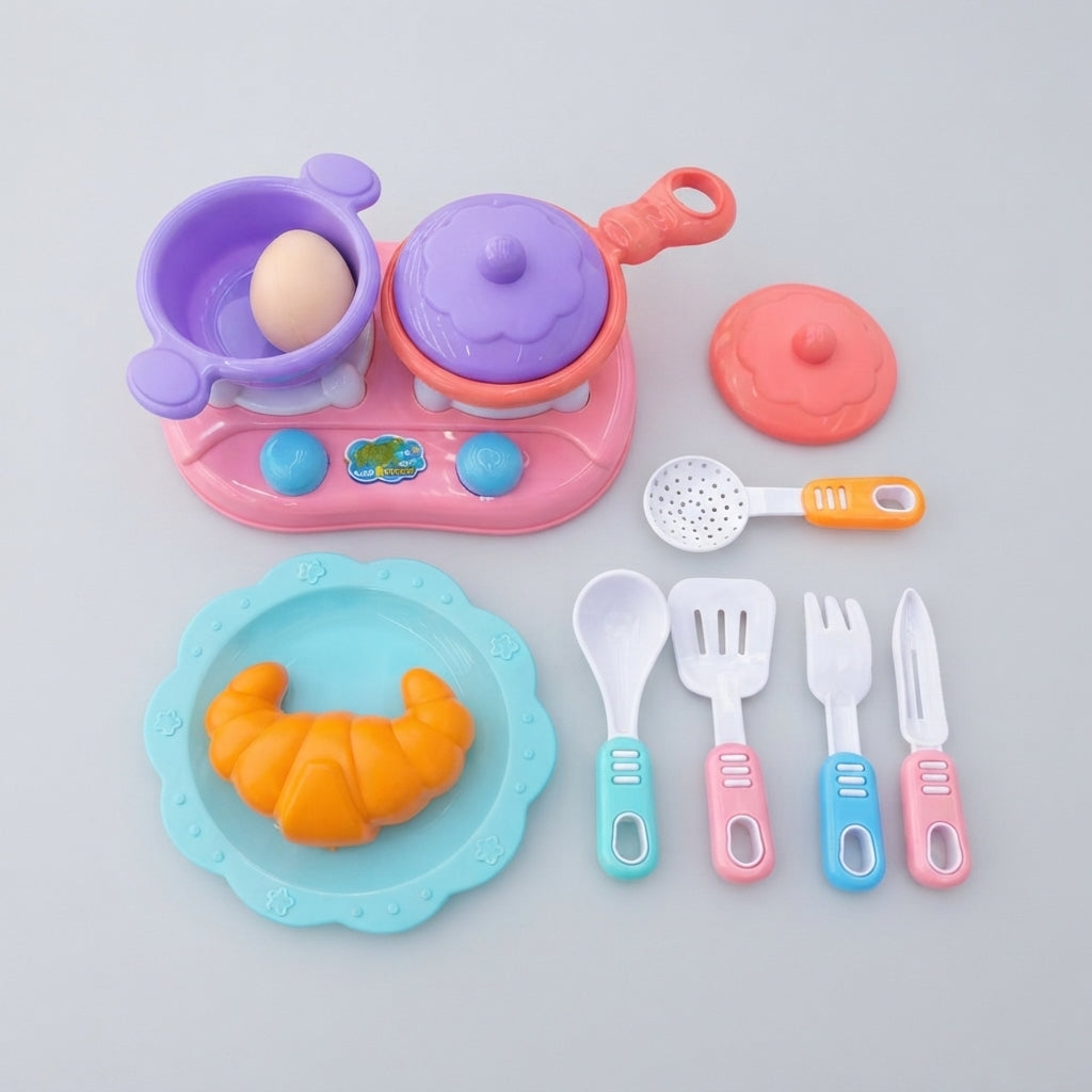 Pretend Play Breakfast Kitchen Set