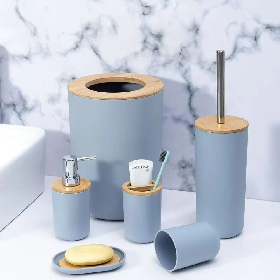 6-Piece Luxury Bathroom Accessories Set