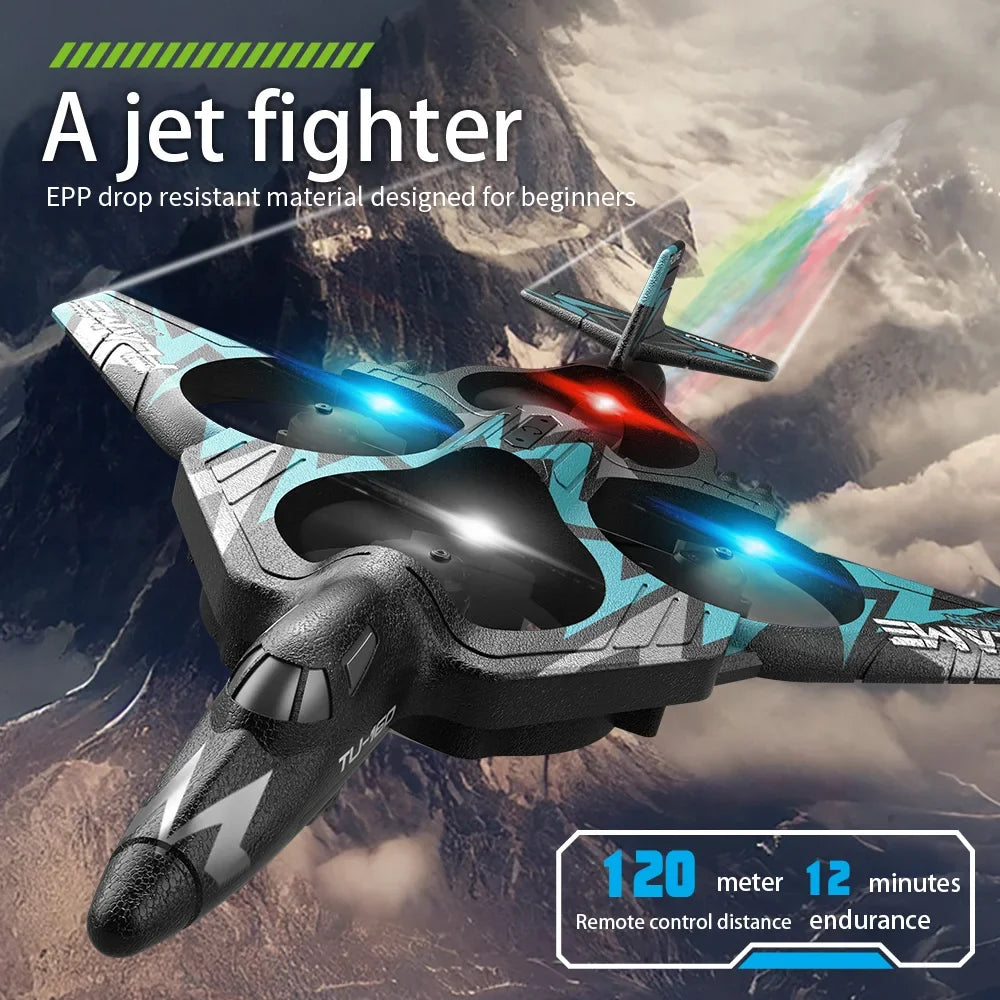 2.4G Wi-Fi Gravity Sensing Spray Fighter RC Airplane