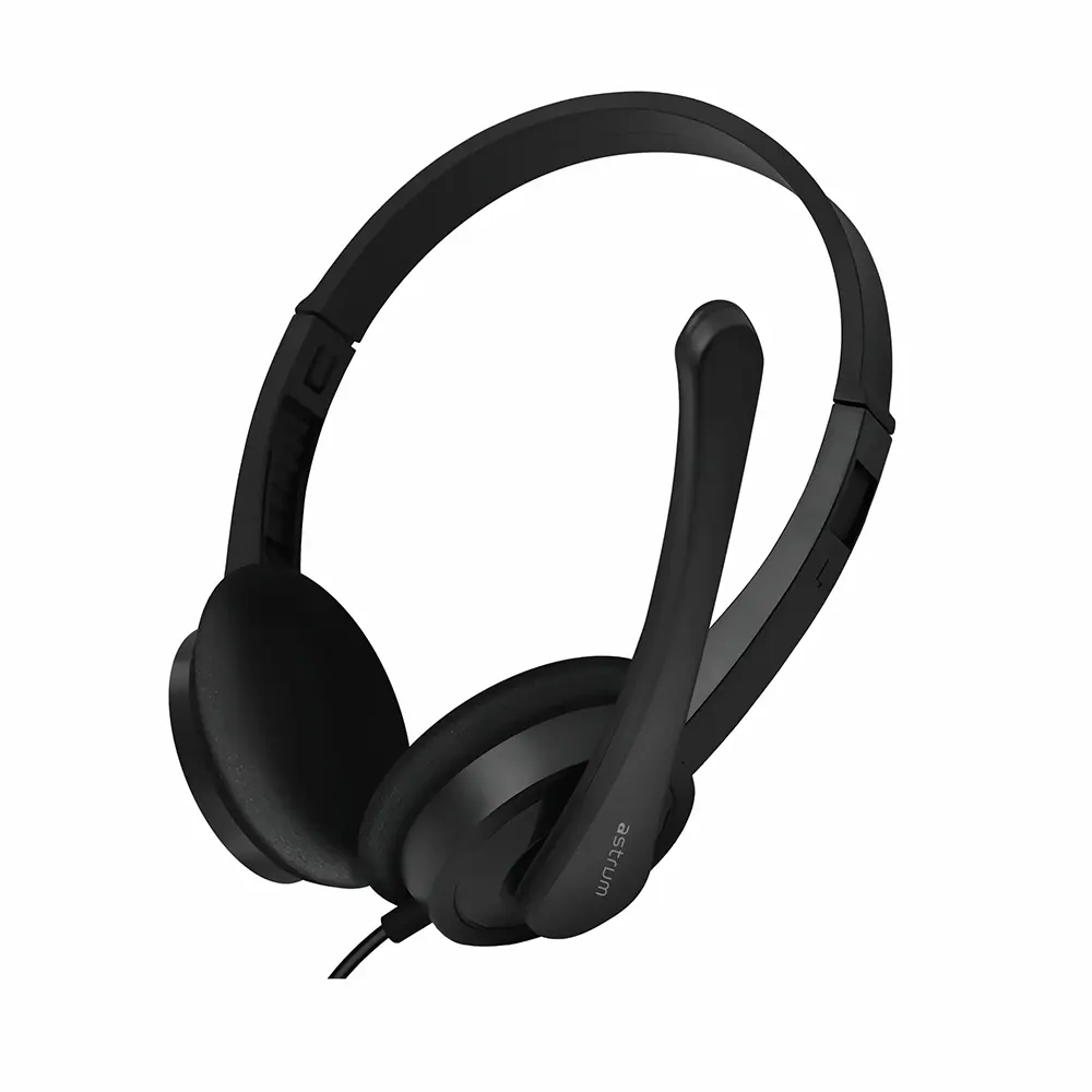 On-Ear Wired USB Headset with Rotating Mic for Chat & Gaming - HU640 - 1Pack