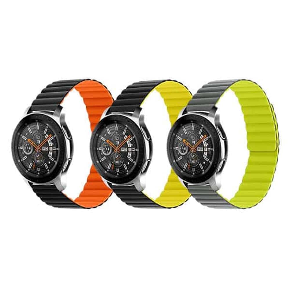 20mm Universal Silicone Magnetic Strap for Garmin/ Samsung