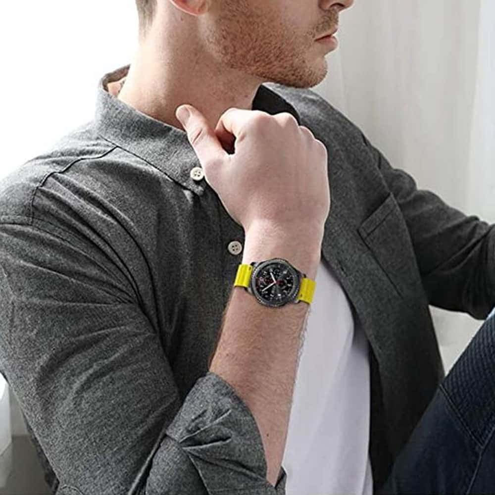 20mm Universal Silicone Magnetic Strap for Garmin/ Samsung