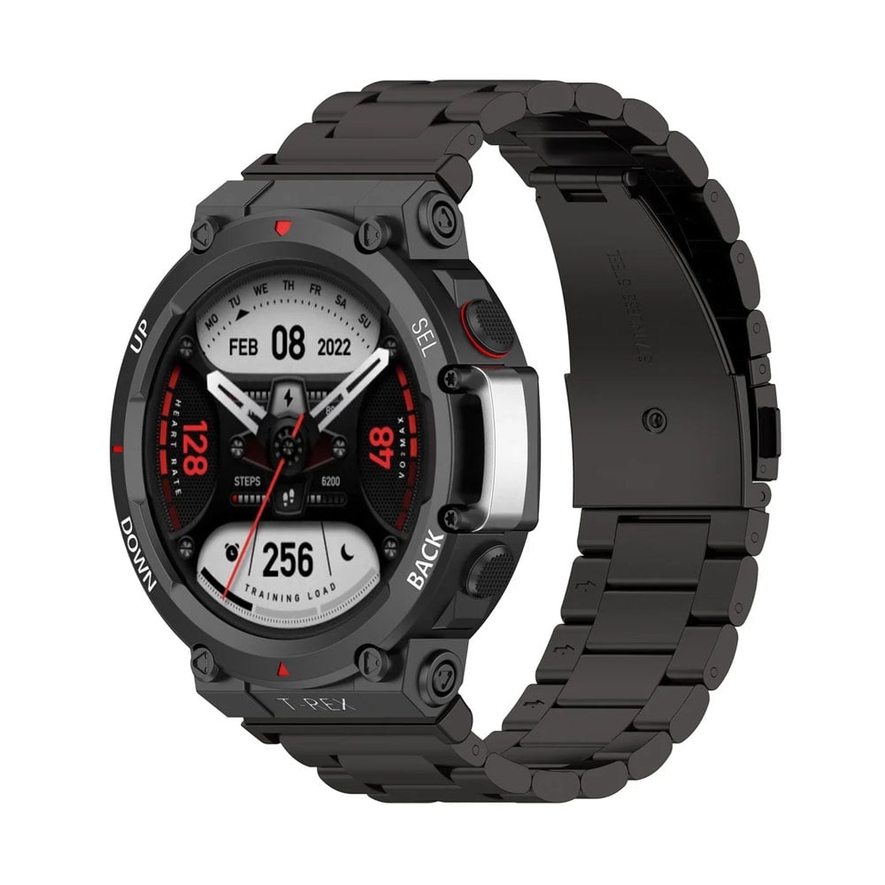 22mm Stainless Steel Strap w/ Tool for Amazfit T-Rex