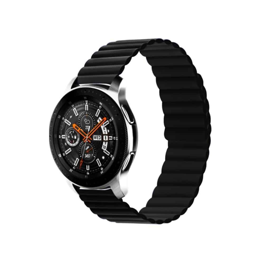20mm Universal Silicone Magnetic Strap for Huawei Samsung Garmin