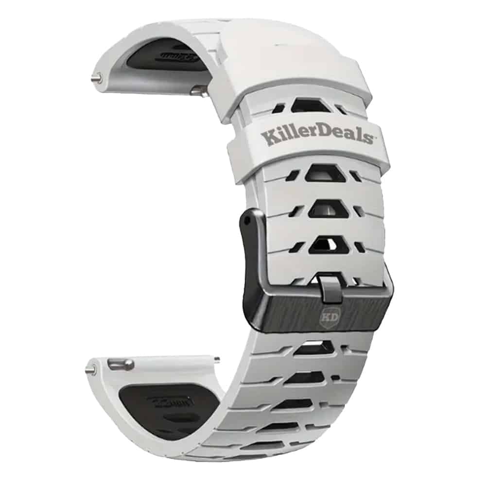 20mm Universal Watch Silicone Strap for Garmin Samsung Huawei