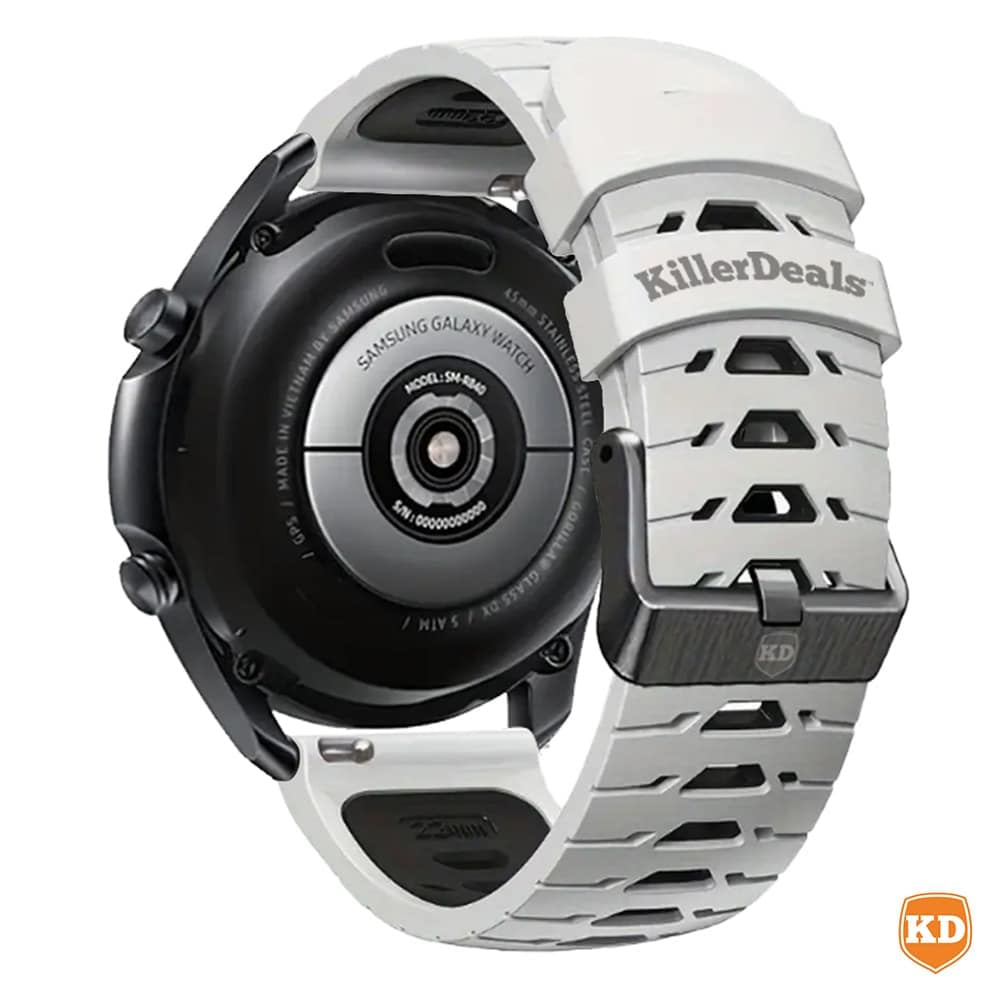 20mm Universal Watch Silicone Strap for Garmin Samsung Huawei