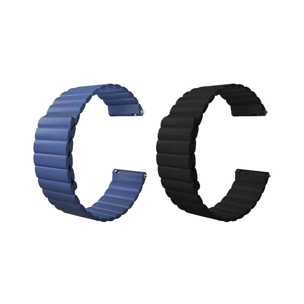 20mm Universal Silicone Magnetic Strap for Huawei Samsung Garmin