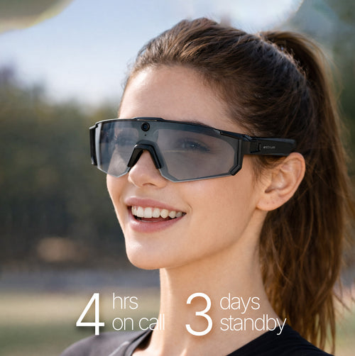 Astrum AI Sport Smart Glasses 32MP Camera IP65- SG-V06S Black