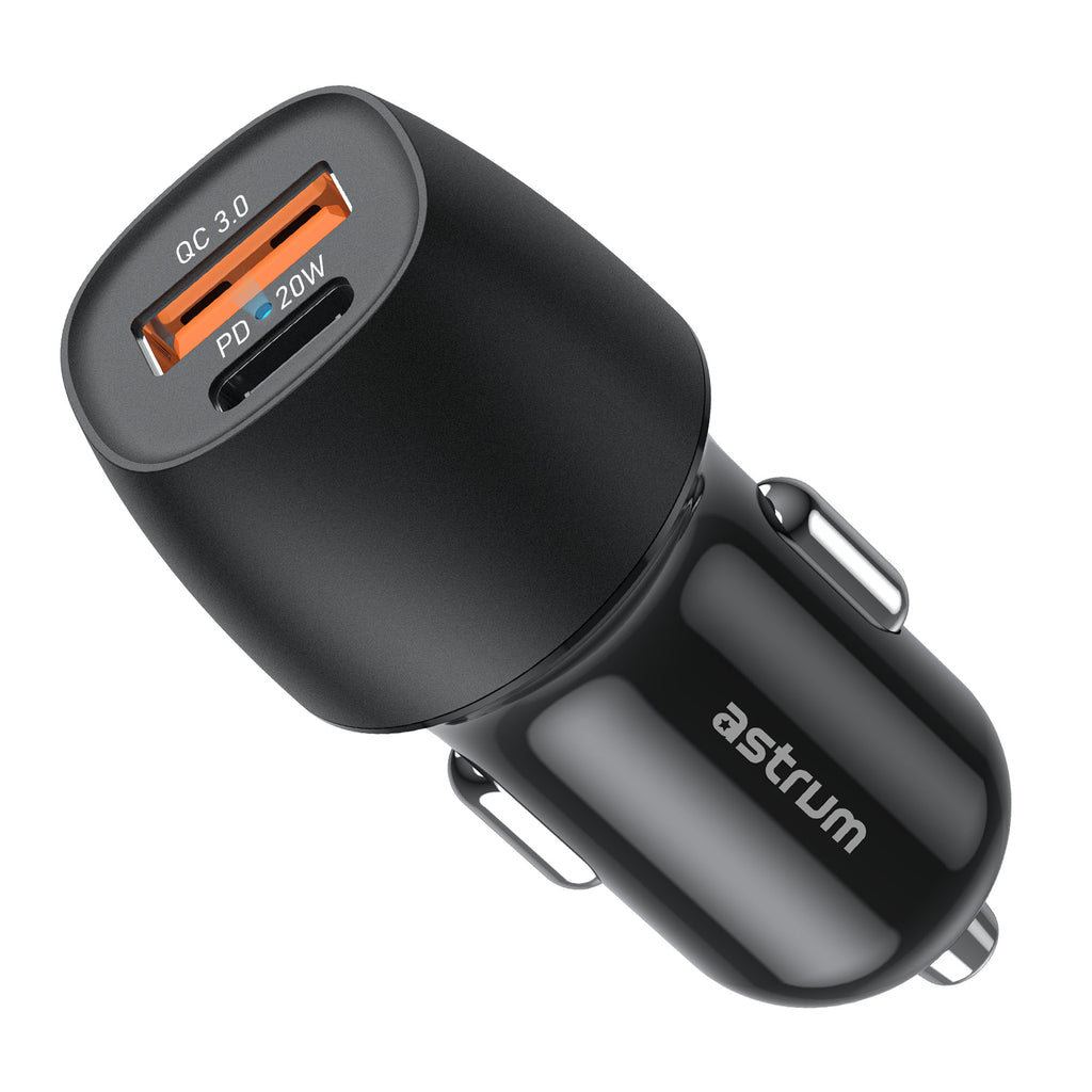 Pro Go PD20 20W USB-C PD 3A Dual USB Travel Car Charger