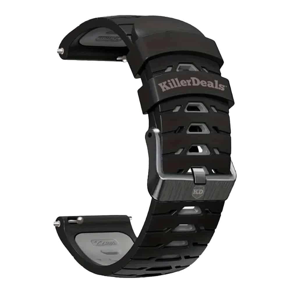 20mm Universal Watch Silicone Strap for Garmin Samsung Huawei