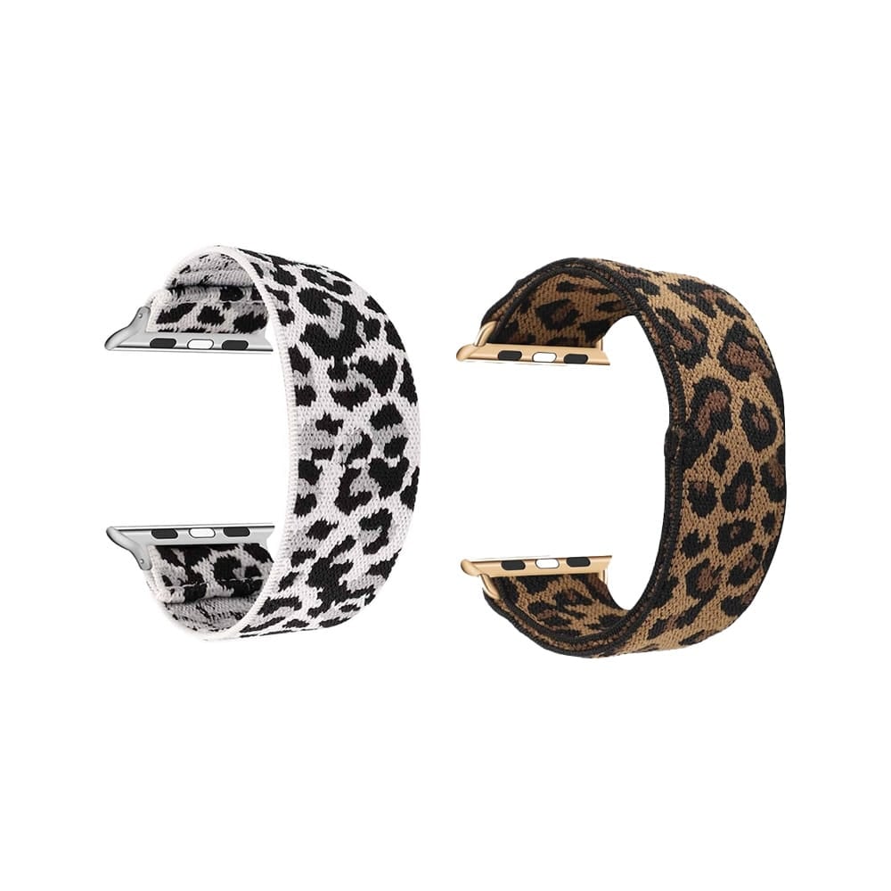 Nylon Strap for 42/44/45/49mm Apple Watch- Leopard