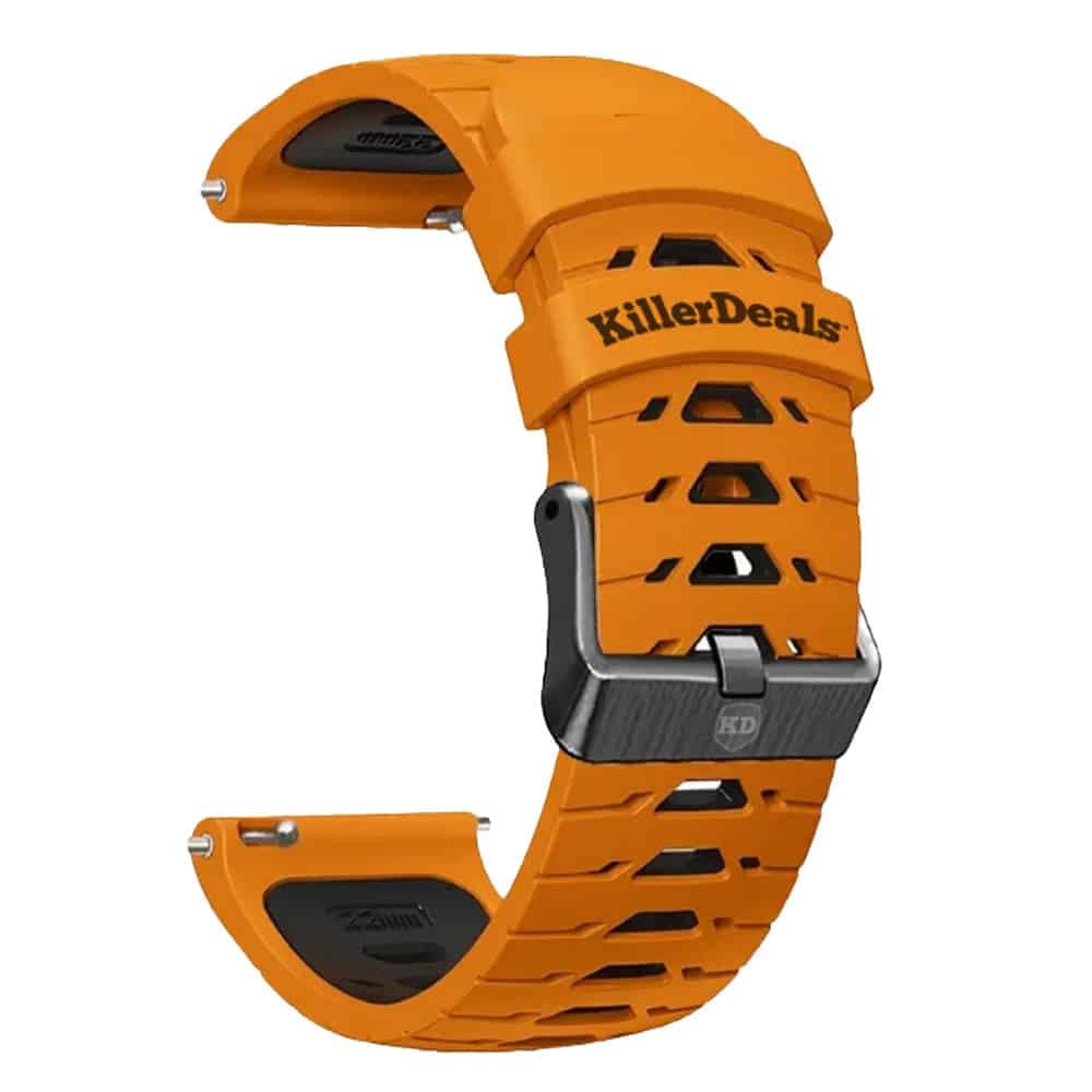 20mm Universal Watch Silicone Strap for Garmin Samsung Huawei