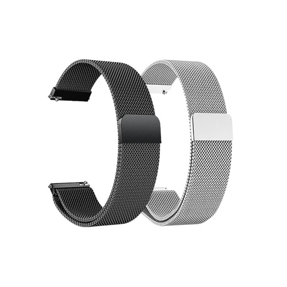 24mm Universal Stainless Steel Milanese Loop Strap- M/L