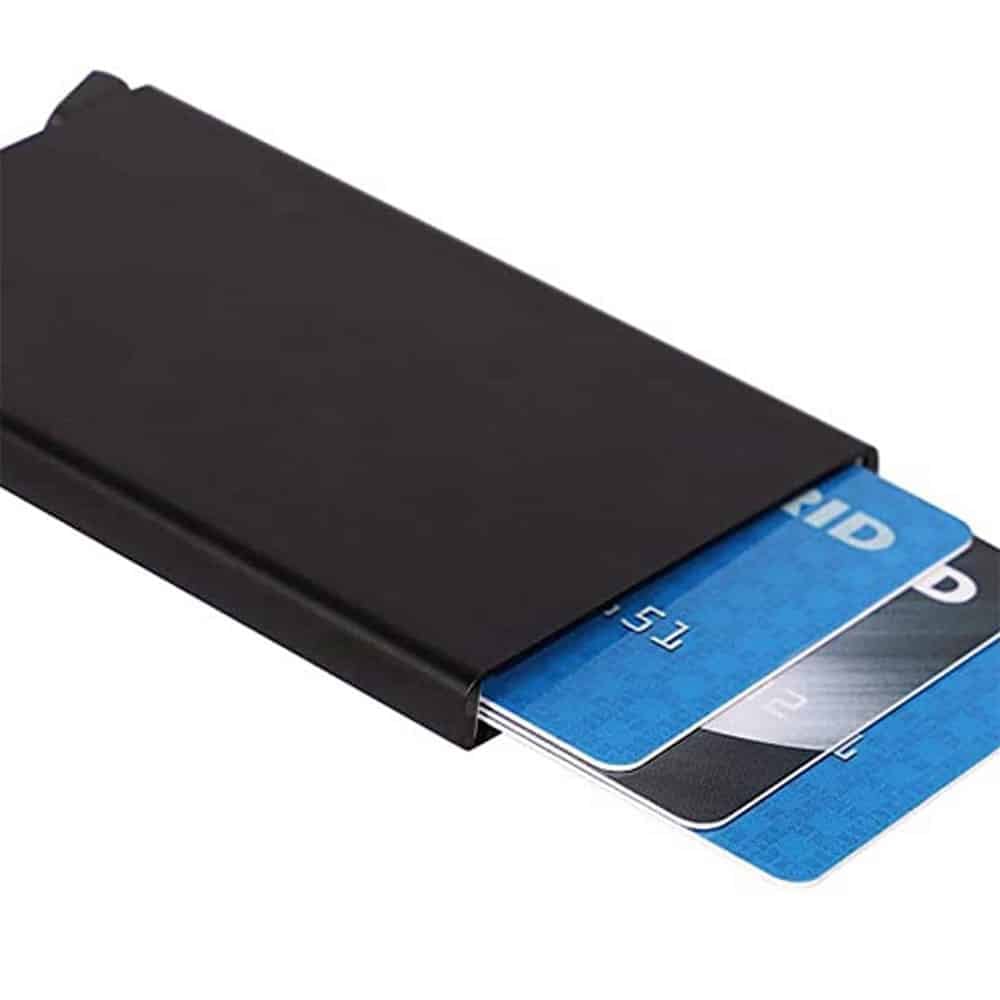 Aluminium Minimalist RFID-Blocking Card Protector Wallet
