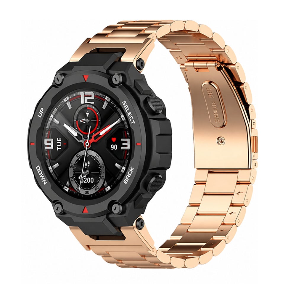 22mm Stainless Steel Strap w/ Tool for Amazfit T-Rex