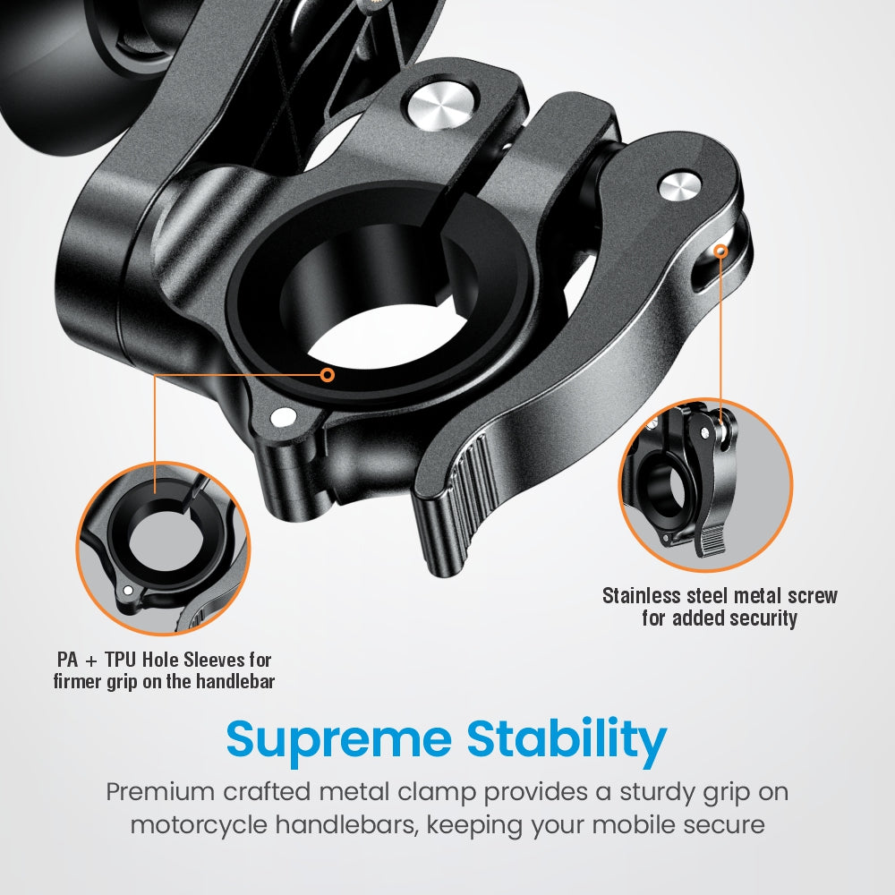 SH300 Ring Mount for Mobile, Rotating Release for Bike / Motorbike