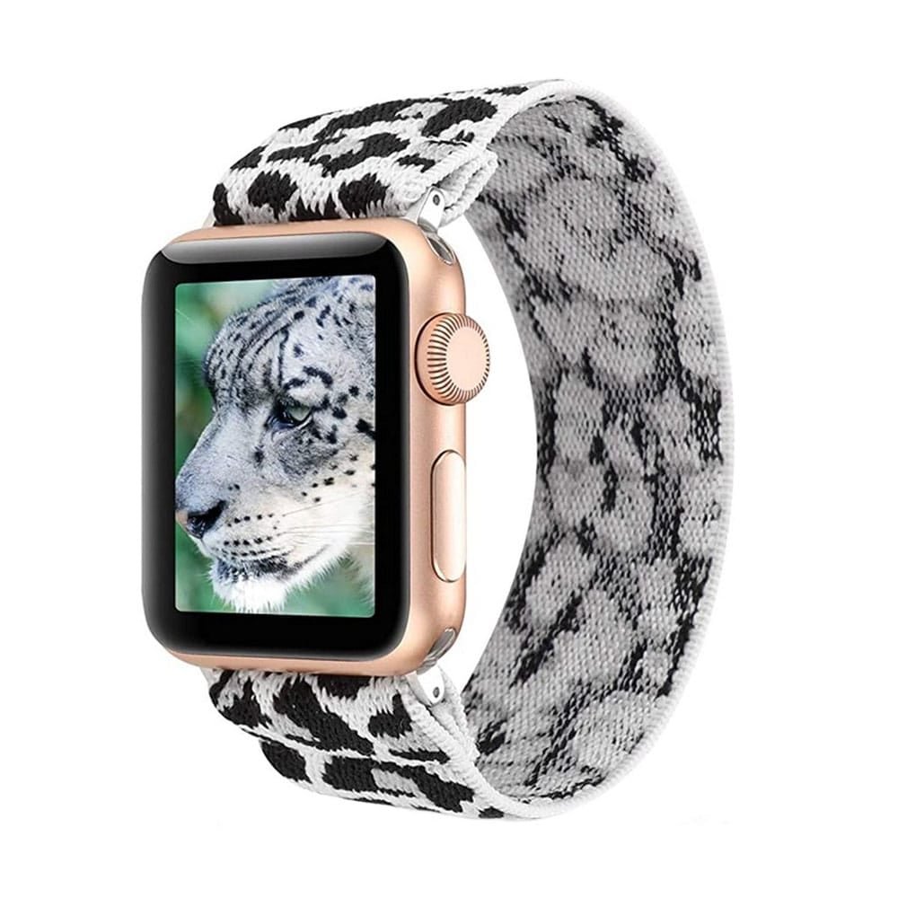 Nylon Strap for 42/44/45/49mm Apple Watch- Leopard