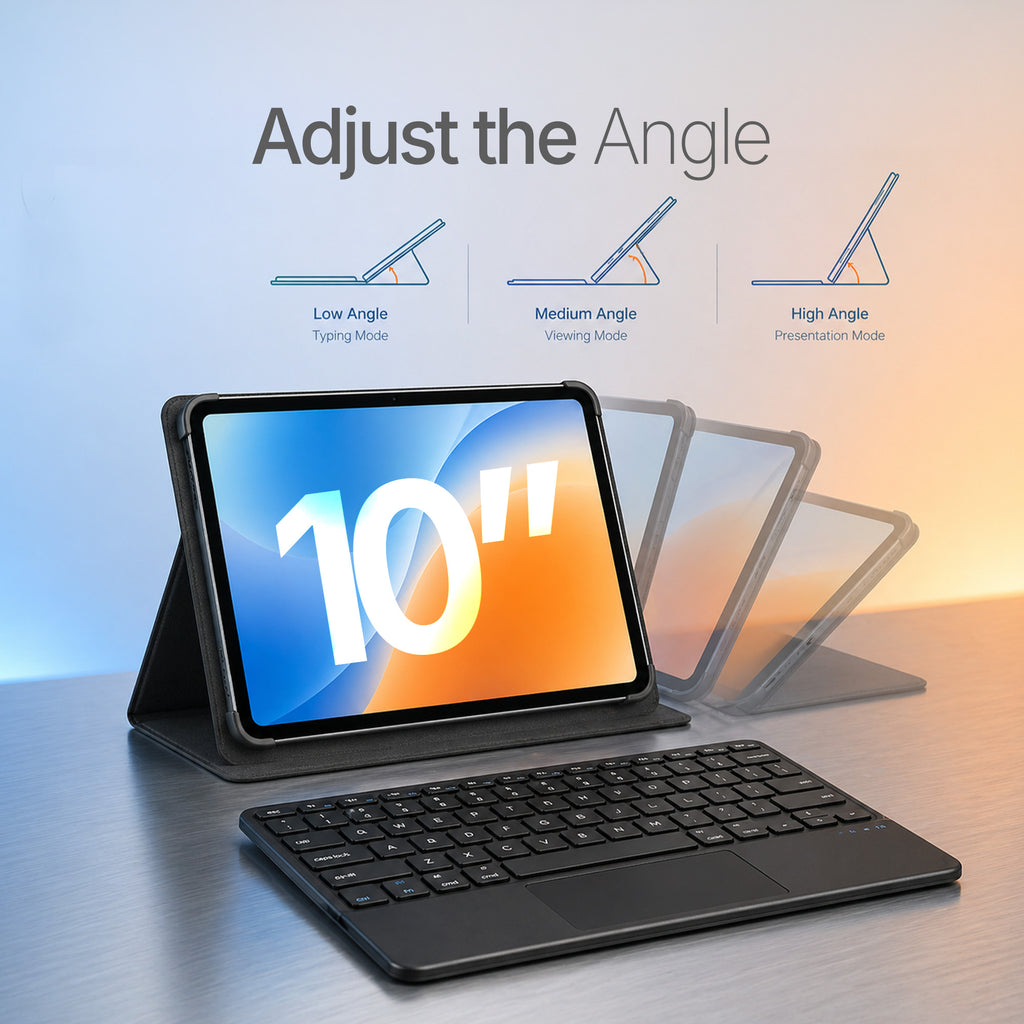 TB160 Universal Protective Touchpad Tablet Keyboard Case