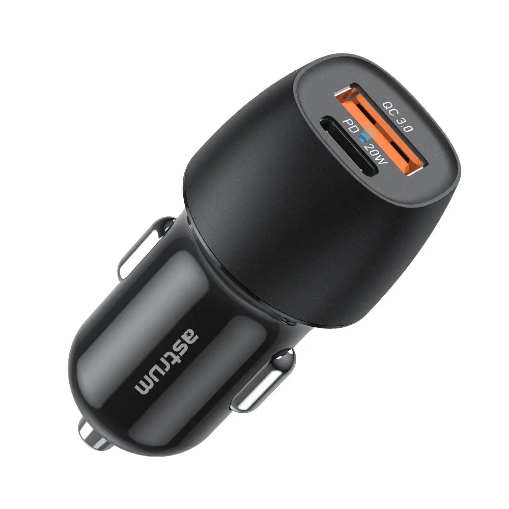 Pro Go PD20 20W USB-C PD 3A Dual USB Travel Car Charger