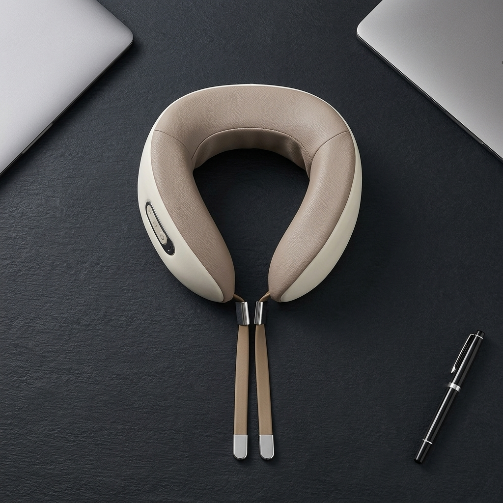 Contoured Neck Support Pillow for Optimal Neck Comfort