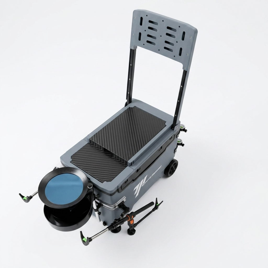 30L Multifunctional Fishing Cart & Tackle Box