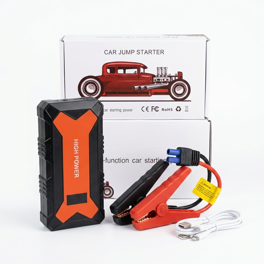 Portable Car Jump Starter Power Pack