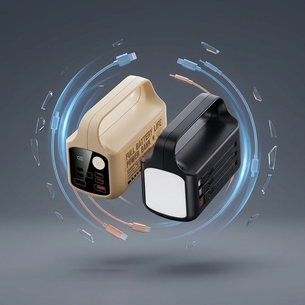 50000mAh Portable Power Bank with Multiple Charging Ports