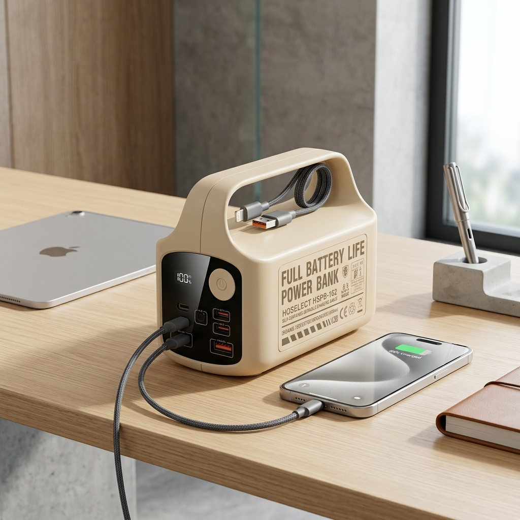 50000mAh Portable Power Bank with Multiple Charging Ports