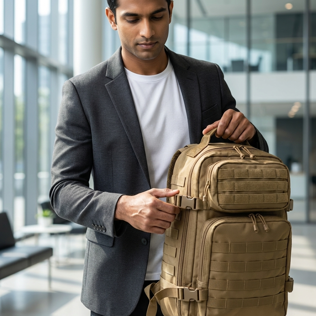 Tactical Coyote Brown Rucksack