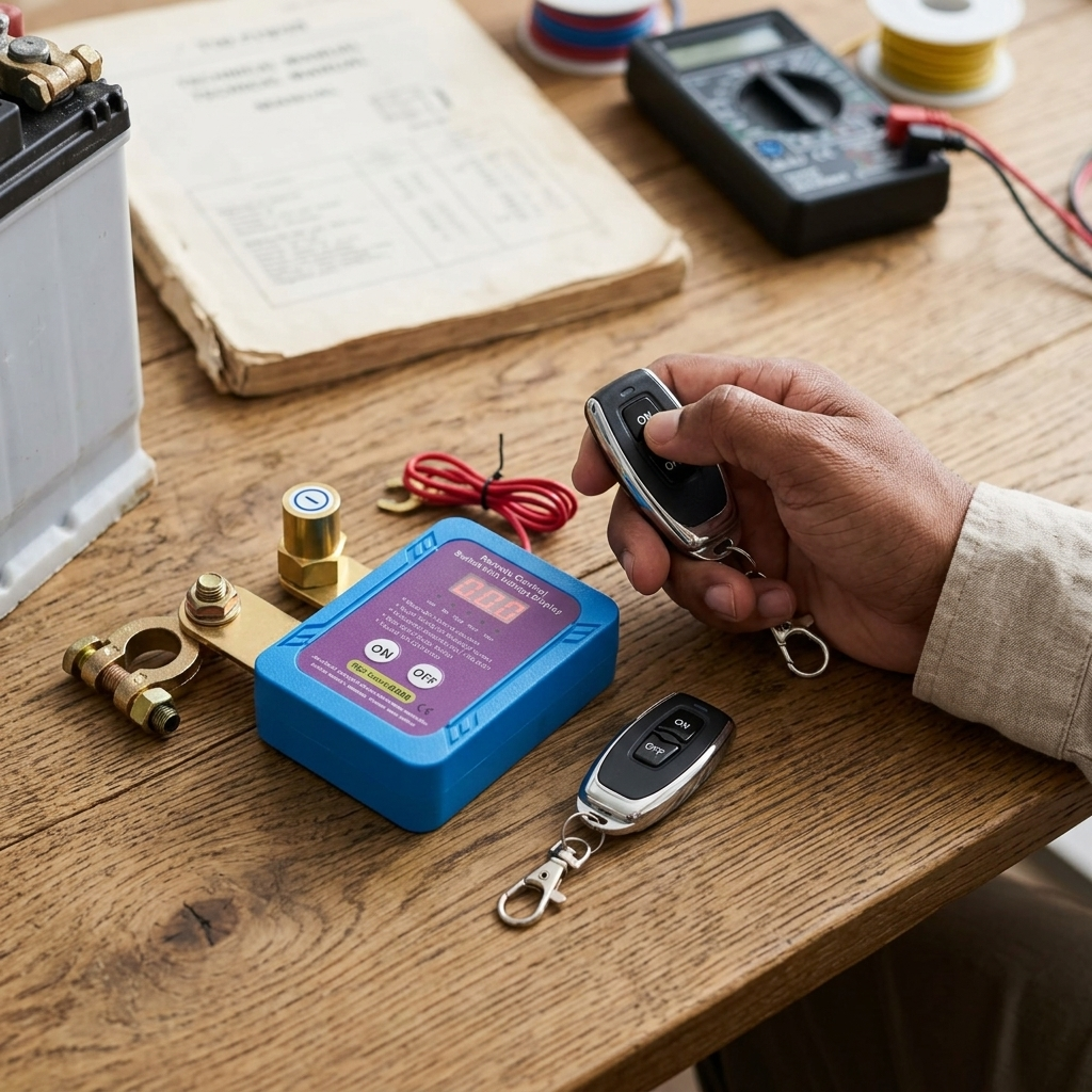 Car Battery Protector ON & OFF Switch