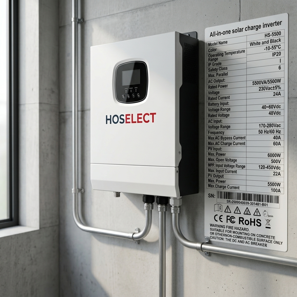 N26 5.5KW 48V Parallel Hybrid Inverter