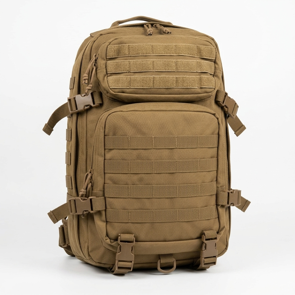 Tactical Coyote Brown Rucksack